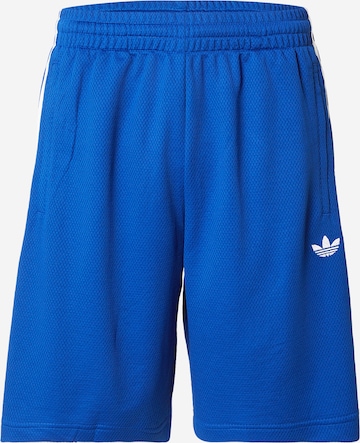 mėlyna ADIDAS ORIGINALS Laisvas Kelnės: priekis