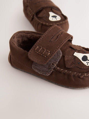 Pantoufle Next en marron