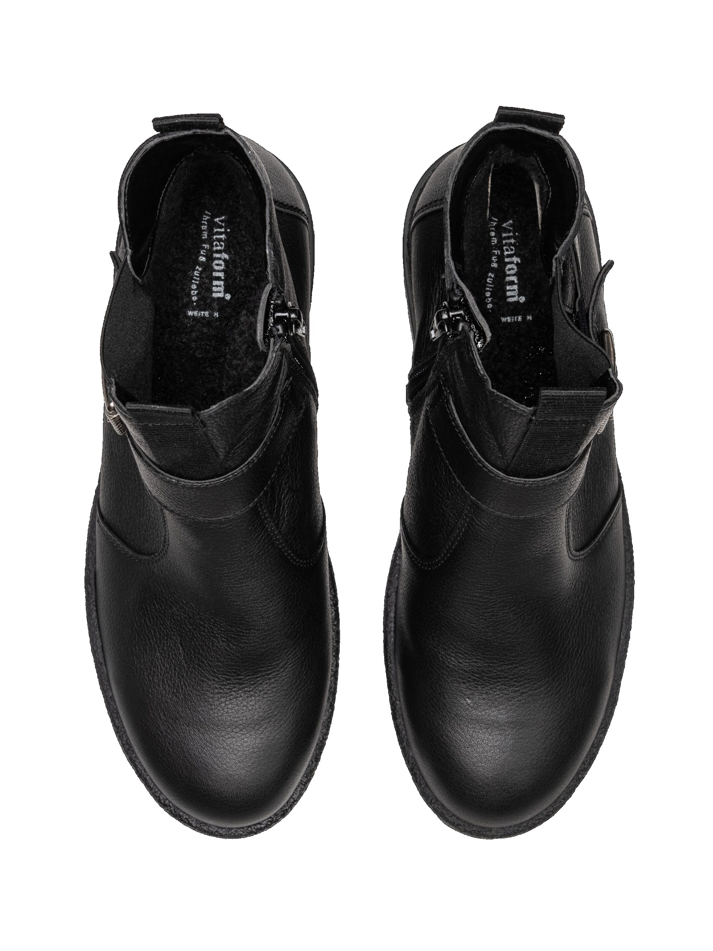 Chelsea Boots VITAFORM en noir