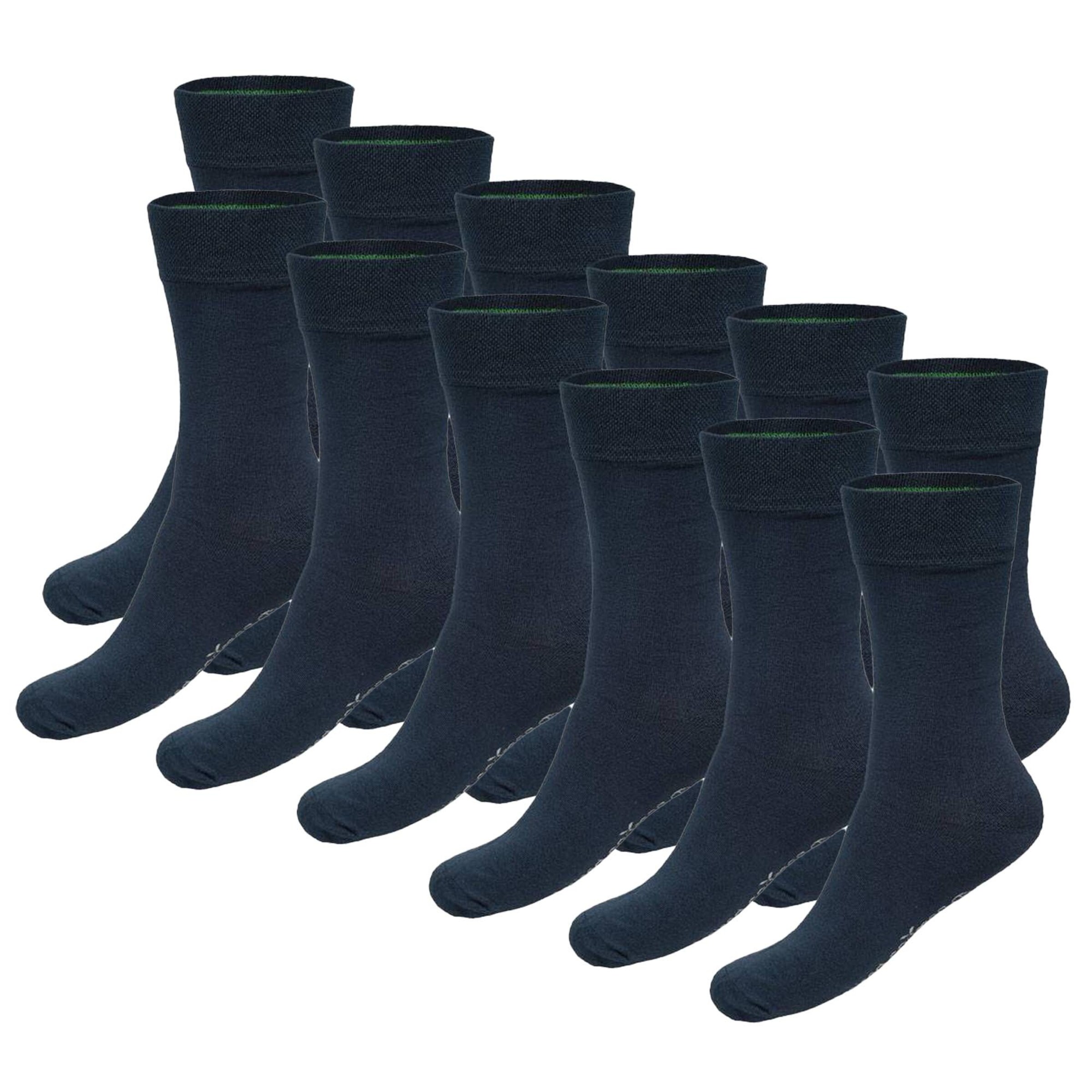 Bamboo basics Socks in Blue: front