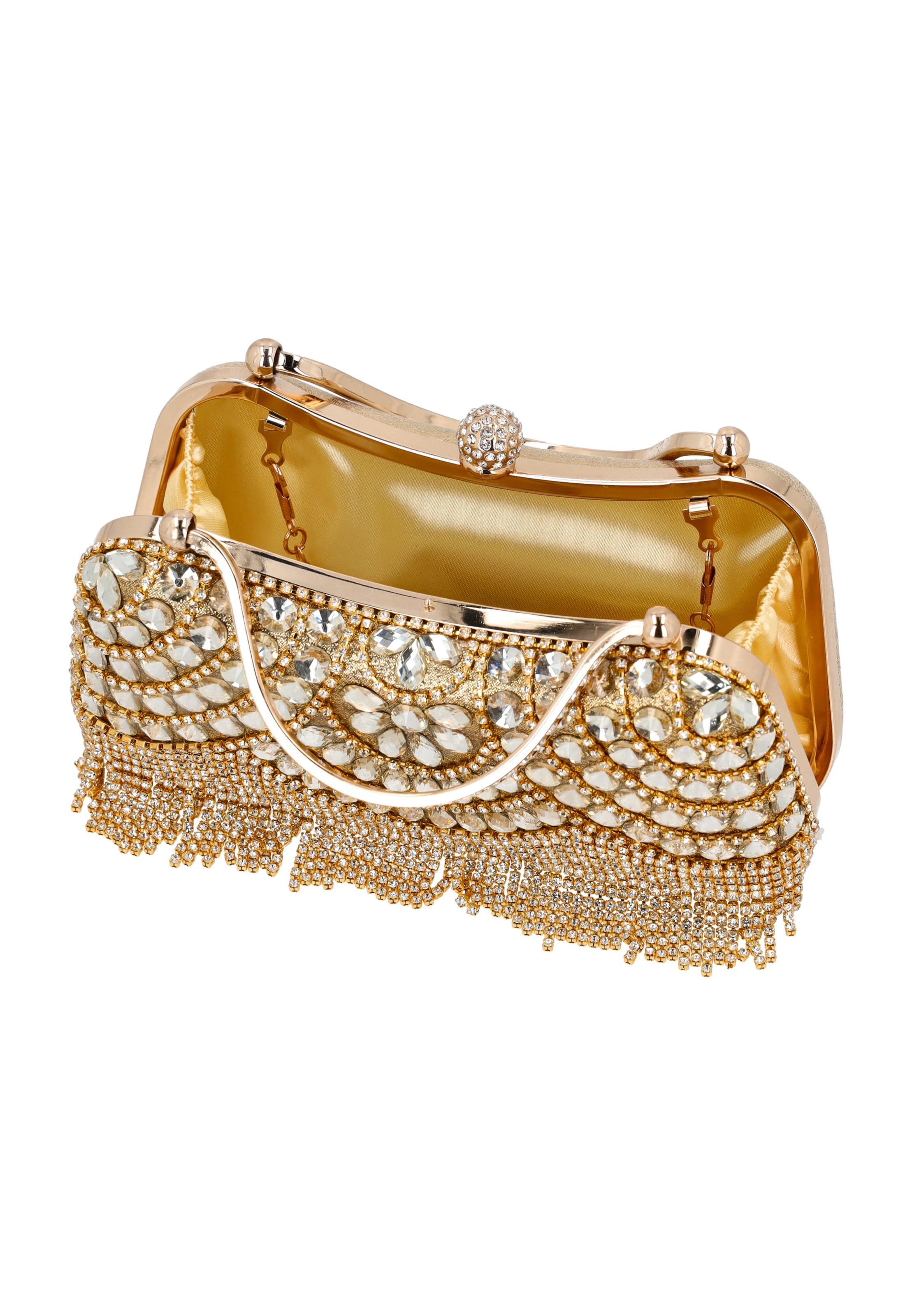 faina - Bolso de noche en beige