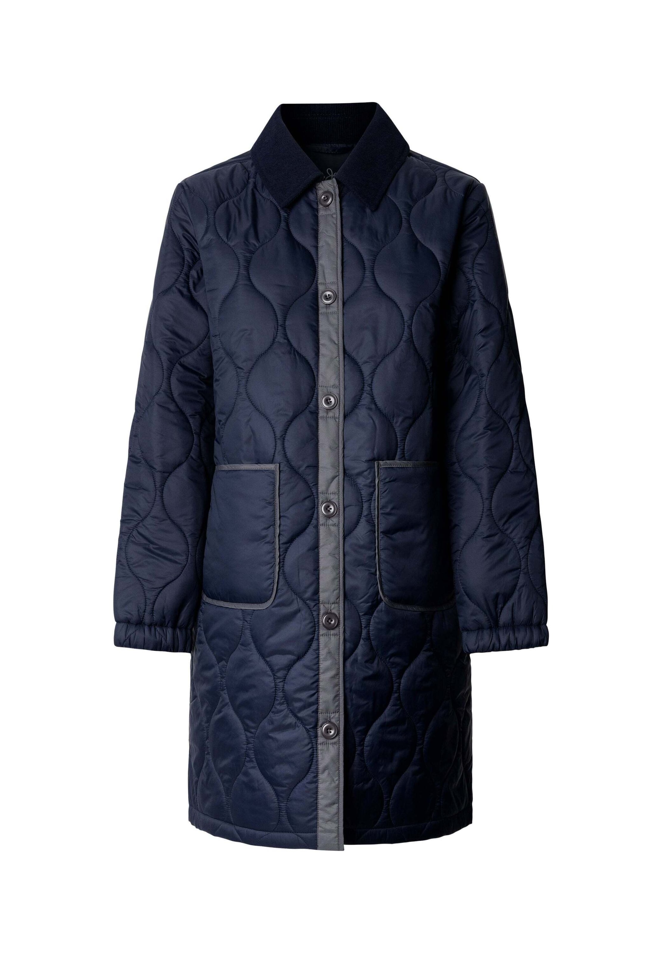 Pepe Jeans - Abrigo de invierno en azul: frente