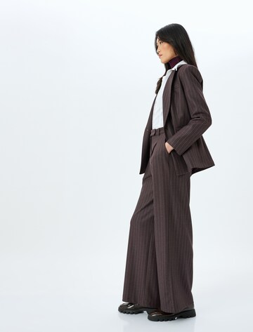 Koton Wide Leg Hose in Rot