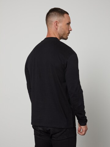 DAN FOX APPAREL Shirt 'Peer' in Zwart