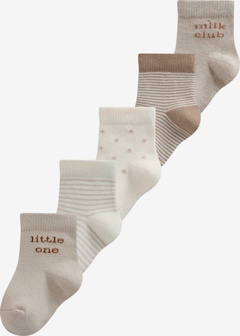 Chaussettes Next en beige : devant
