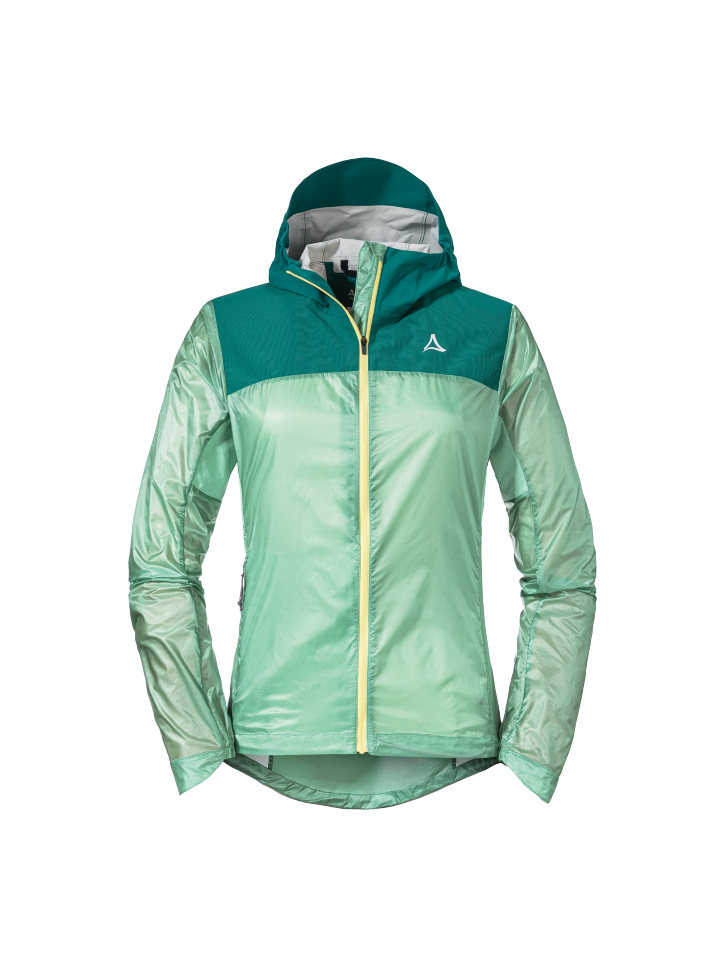 Veste de sport 'Hybrid Flow Trail' Schöffel en vert : devant