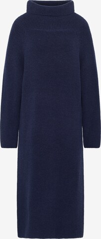 RISA Knitted dress in Blue: front