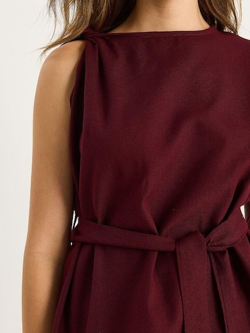 Bianco Lucci Broekpak in Rood