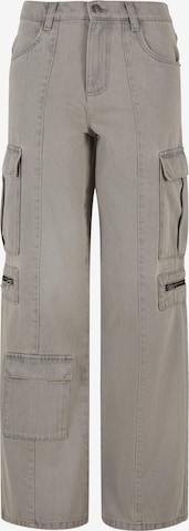 Urban ClassicsCargo traperice - siva boja: prednji dio