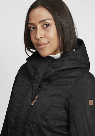 Oxmo Between-seasons parka 'Bella' in Black
