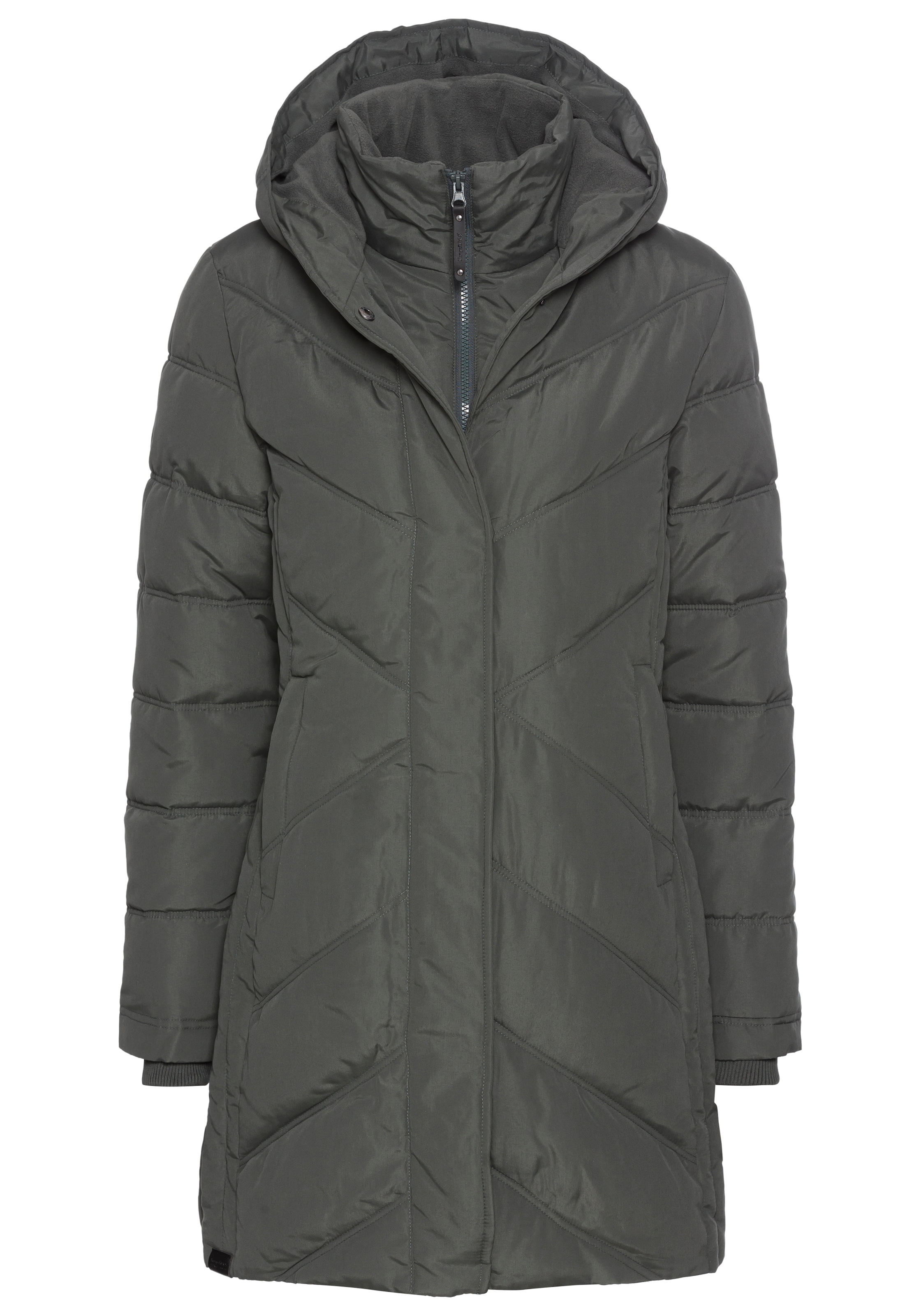 KangaROOS Winter Coat in Grey: front