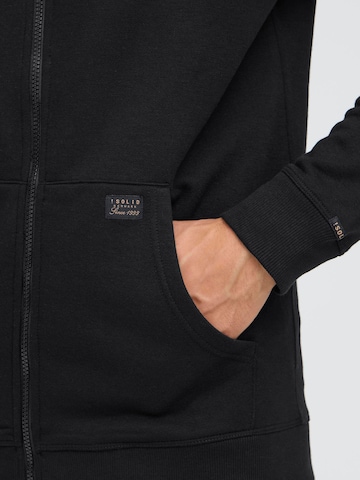 !Solid - Sudadera con cremallera 'SDAupo' en negro