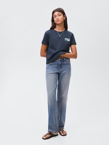 MANGO TEEN T-Shirt 'Keep' in Blau