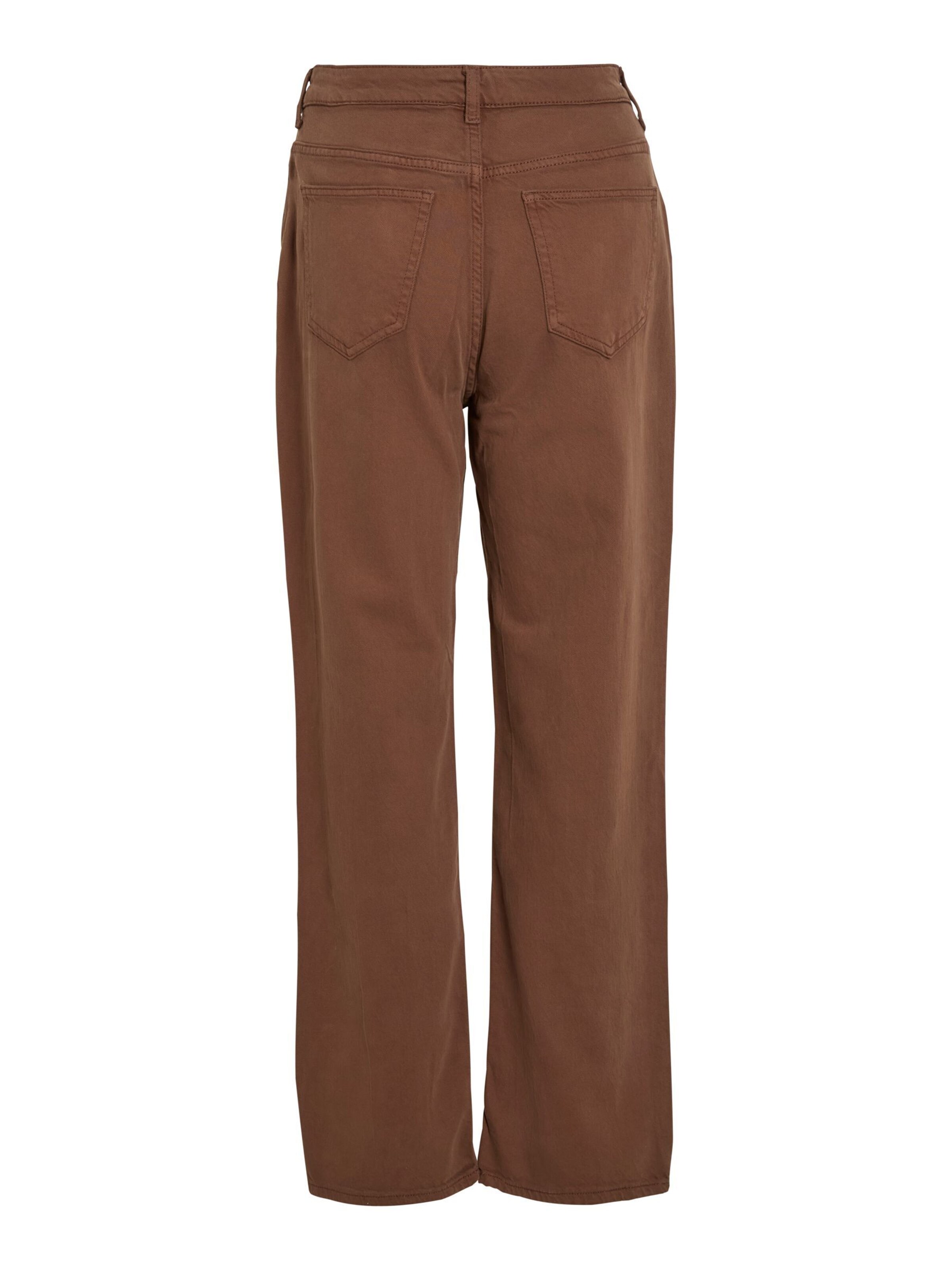 VILA Regular Jeans 'MARIA' in Bruin