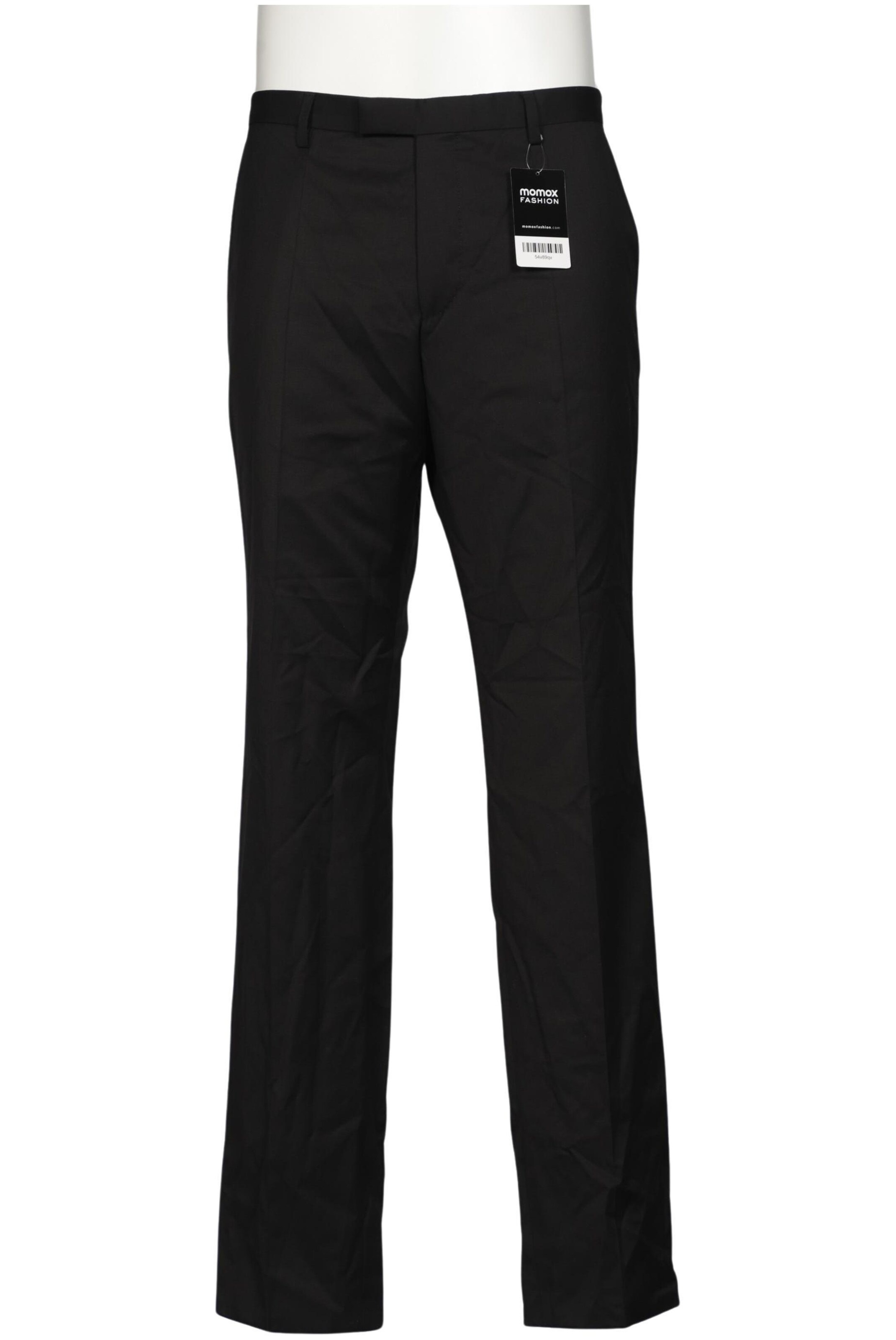BOSS Black Pants in 35-36 in Black: front
