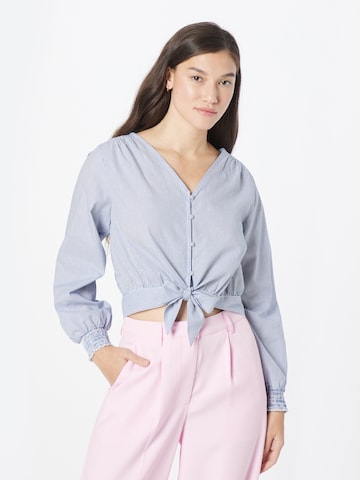 ABOUT YOU Blouse 'Jill' in Blauw: voorkant