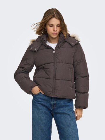 ONLY Winter jacket 'ONLJuta' in Brown: front