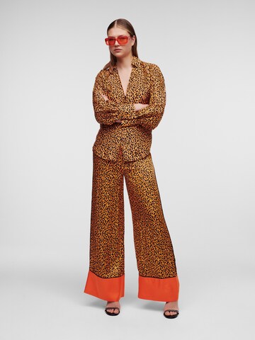 Karl Lagerfeld Pluus, värv oranž
