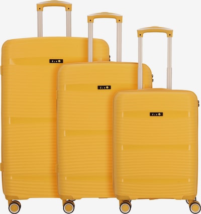 Set di valigie 'Travel Line' D&N di colore giallo, Visualizzazione prodotti