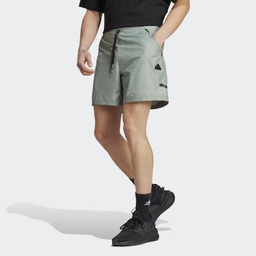 ADIDAS SPORTSWEAR Regular Workout Pants 'Designed 4 Gameday' in Green