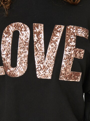 ONLY Sweatshirt 'ONLKatya' in Zwart