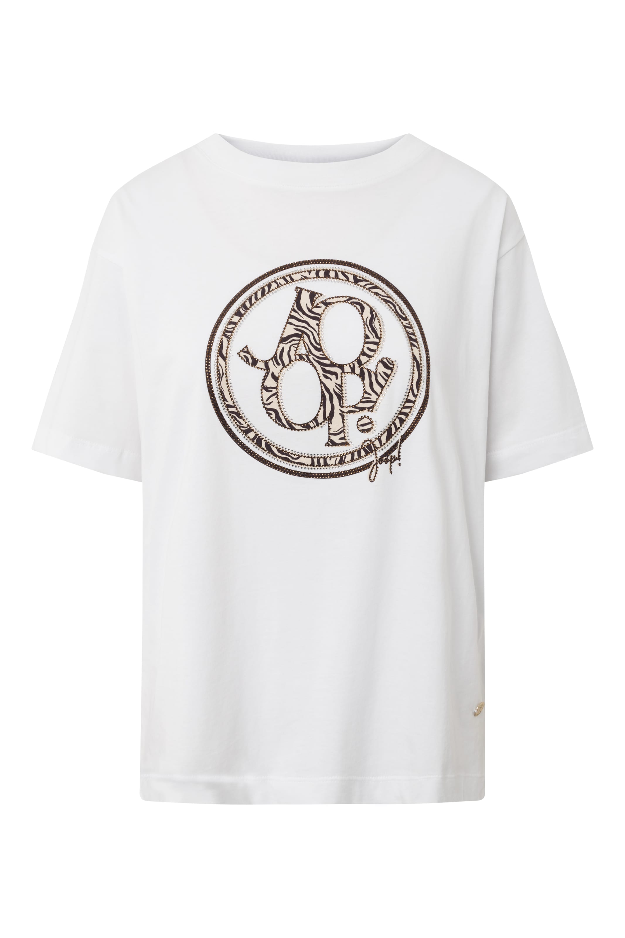 T-shirt JOOP! en blanc : devant