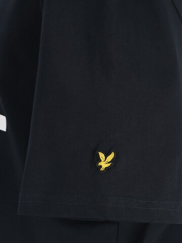 mėlyna Lyle & Scott Big&Tall Marškinėliai '1874'