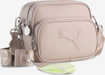 PUMA Crossbody Bag in Beige: front