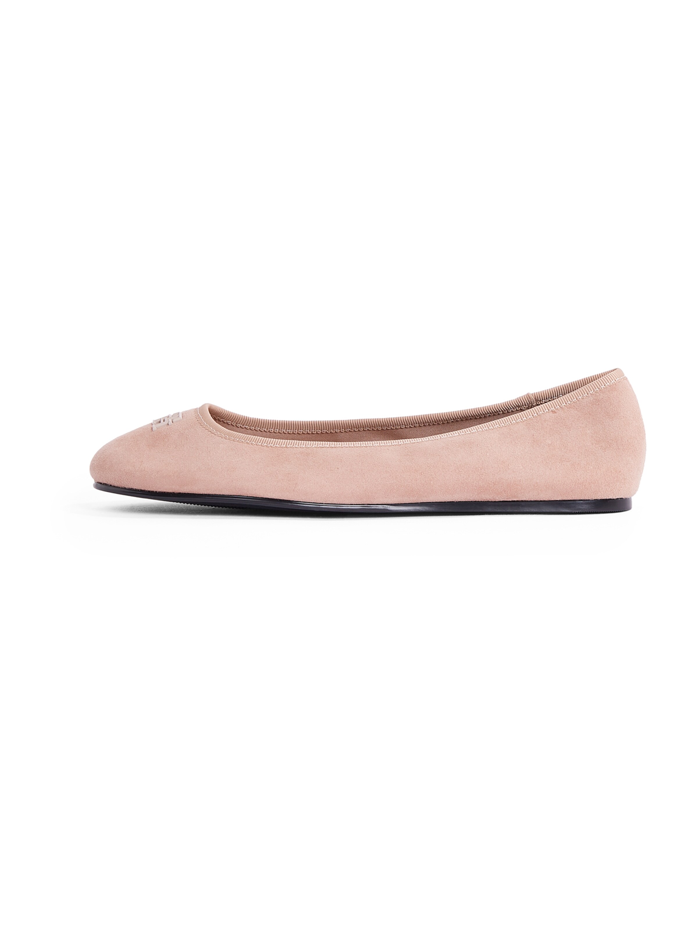 Ballerines TOMMY HILFIGER en beige : devant