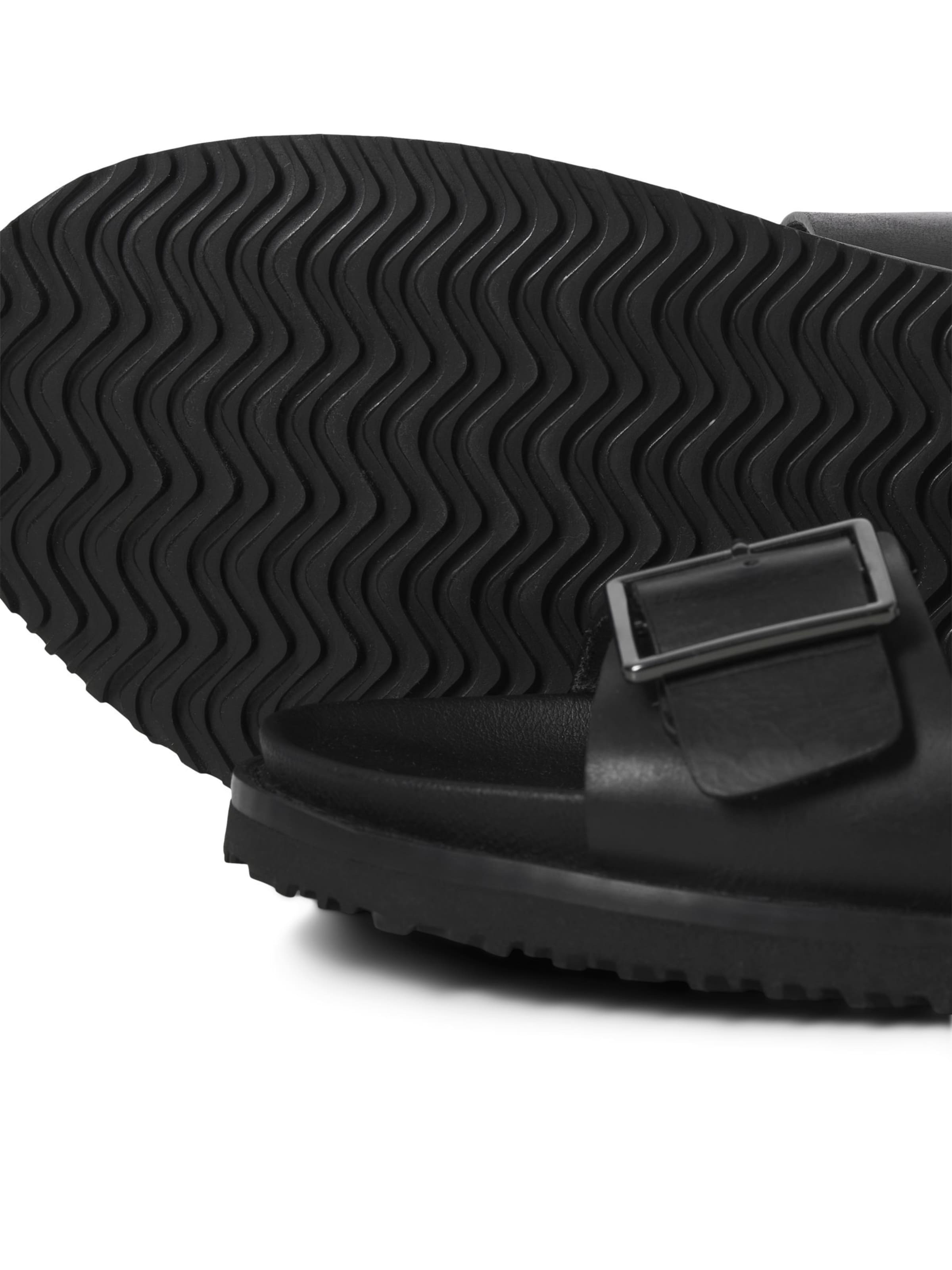 JACK & JONES Sandale in Schwarz