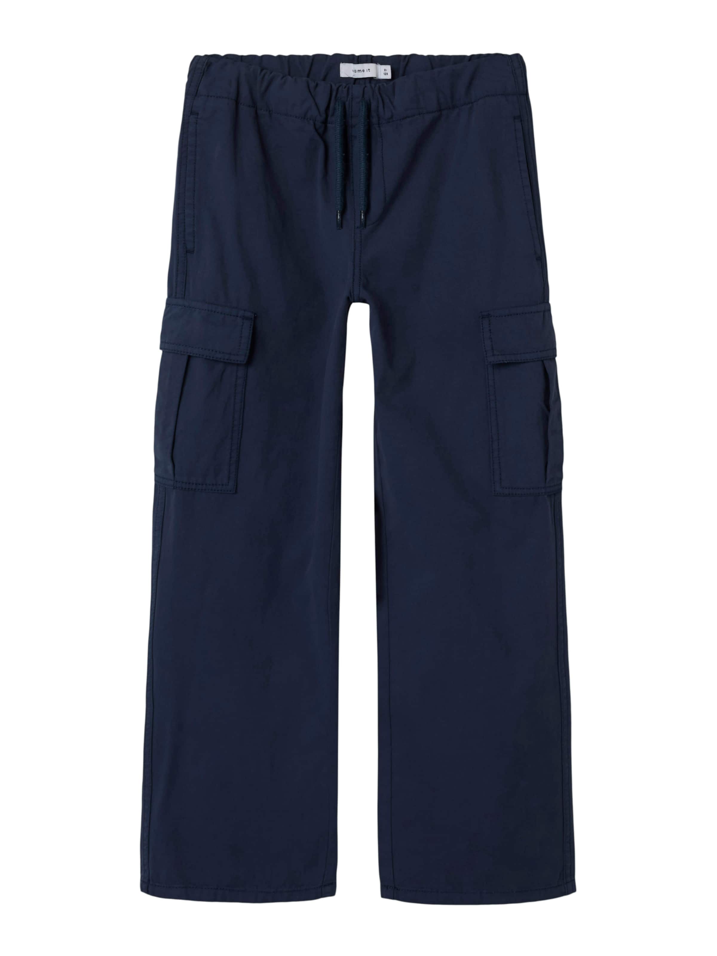 Regular Pantalon 'NKMRYAN' NAME IT en bleu : devant