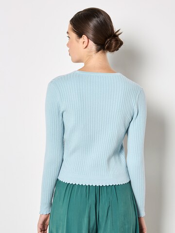 Apricot Strickjacke in Blau