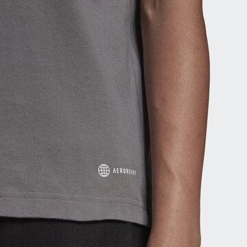 T-shirt fonctionnel 'Entrada 22' ADIDAS SPORTSWEAR en gris