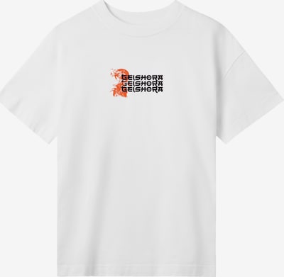 F4NT4STIC T-Shirt in orange / weiß, Produktansicht