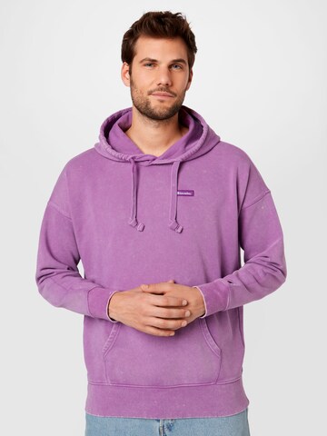 purpurinė Champion Authentic Athletic Apparel Megztinis be užsegimo: priekis
