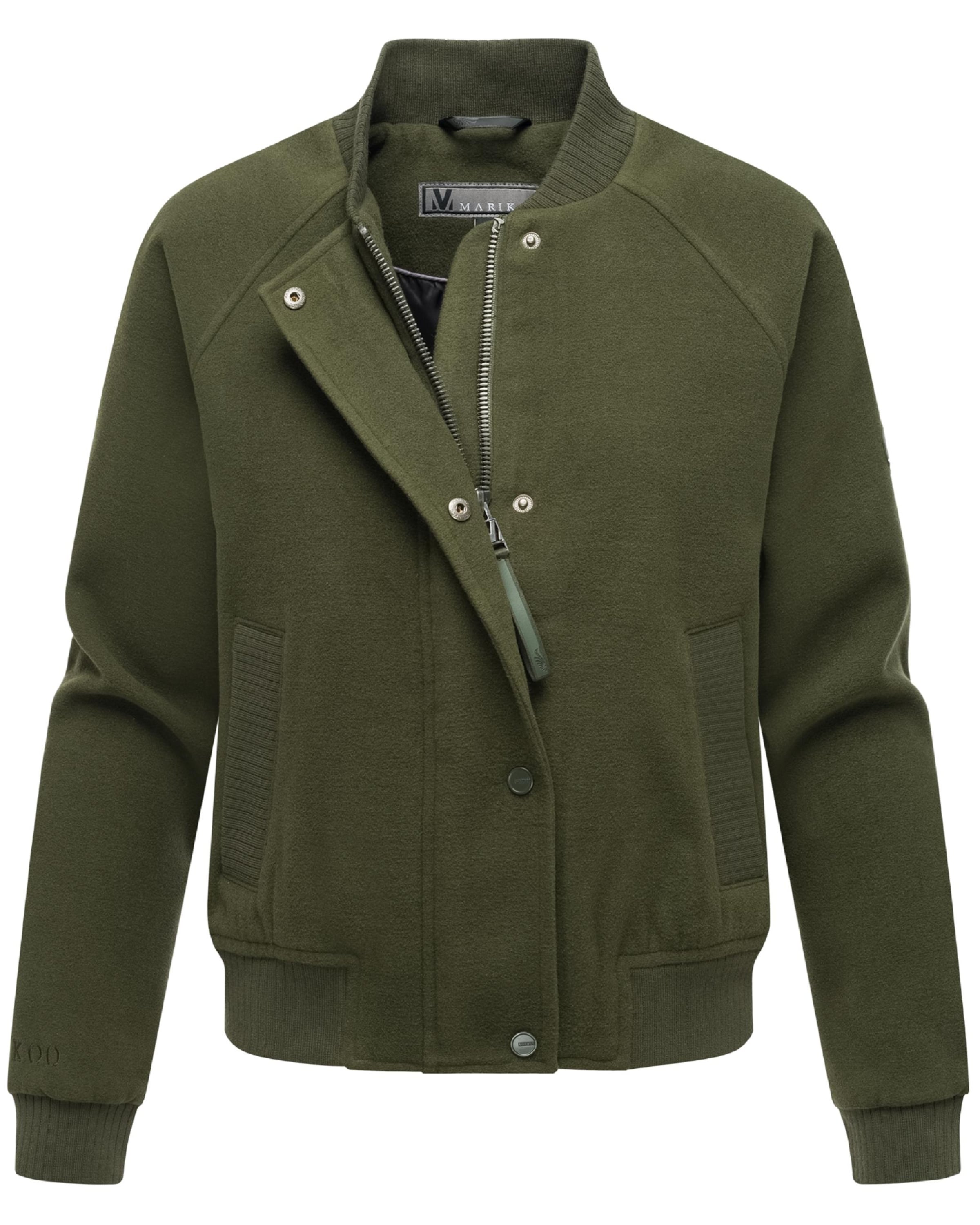 MARIKOO Overgangsjakke 'Zunaa 16' i grøn