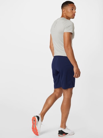 Regular Pantaloni sport 'TeamRise' de la PUMA pe albastru