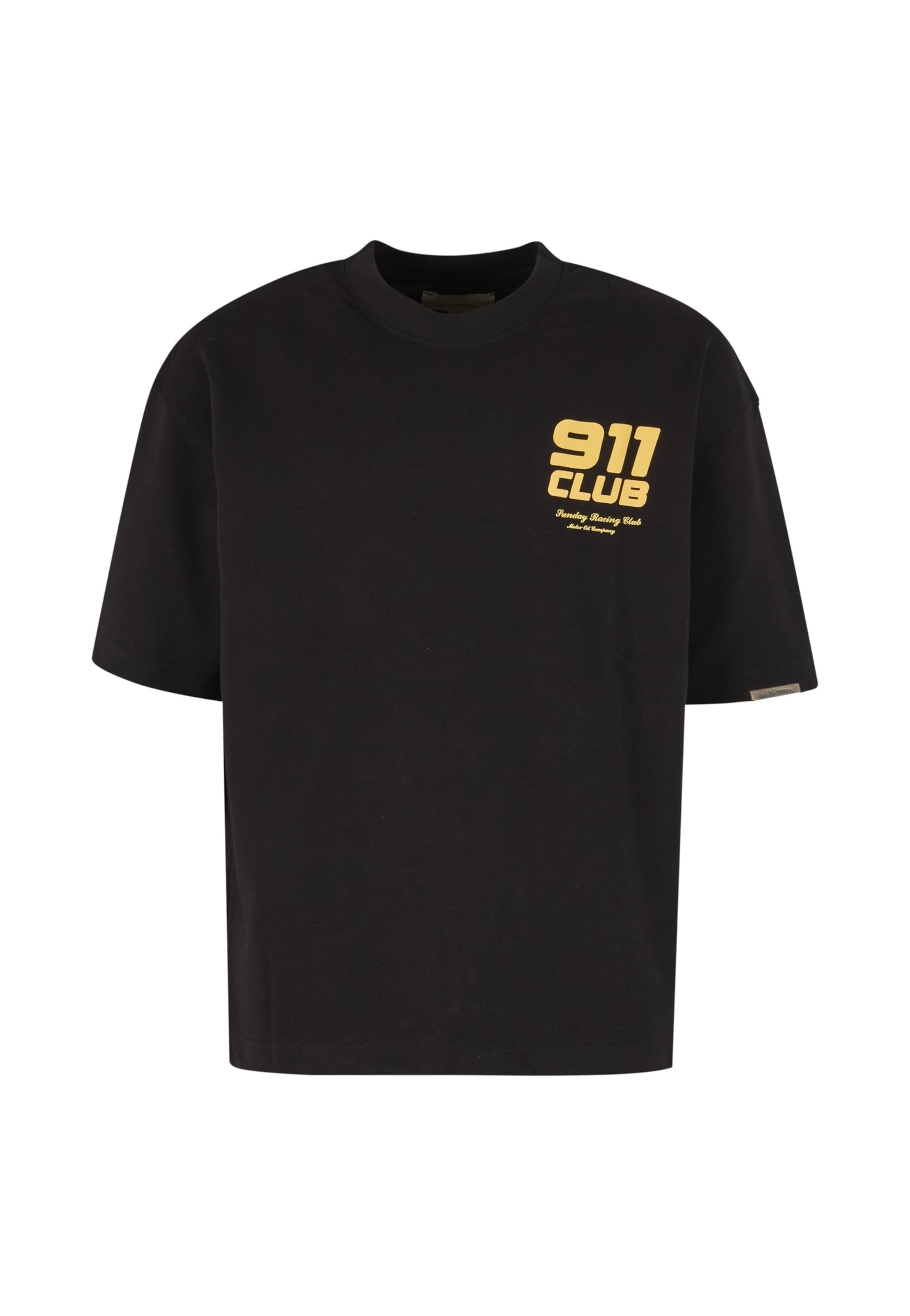 T-Shirt 'W-Maker' Pas De Monaco en noir : devant