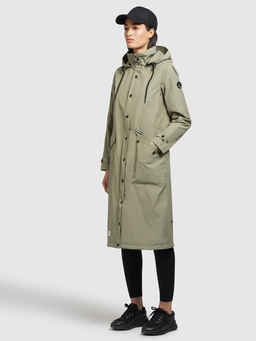 khujo Between-Seasons Coat 'SMILLA' in Green