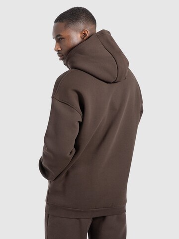 Smilodox Sweat jacket ' Levio ' in Brown