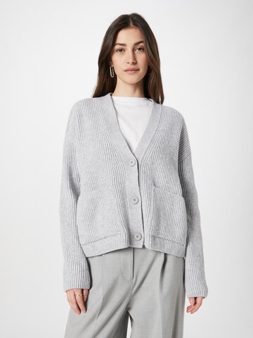 ARMEDANGELS Strickjacke 'Naoka' (GRS) in Grau: predná strana