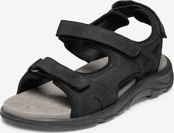 VITAFORM Sandals in Black: front