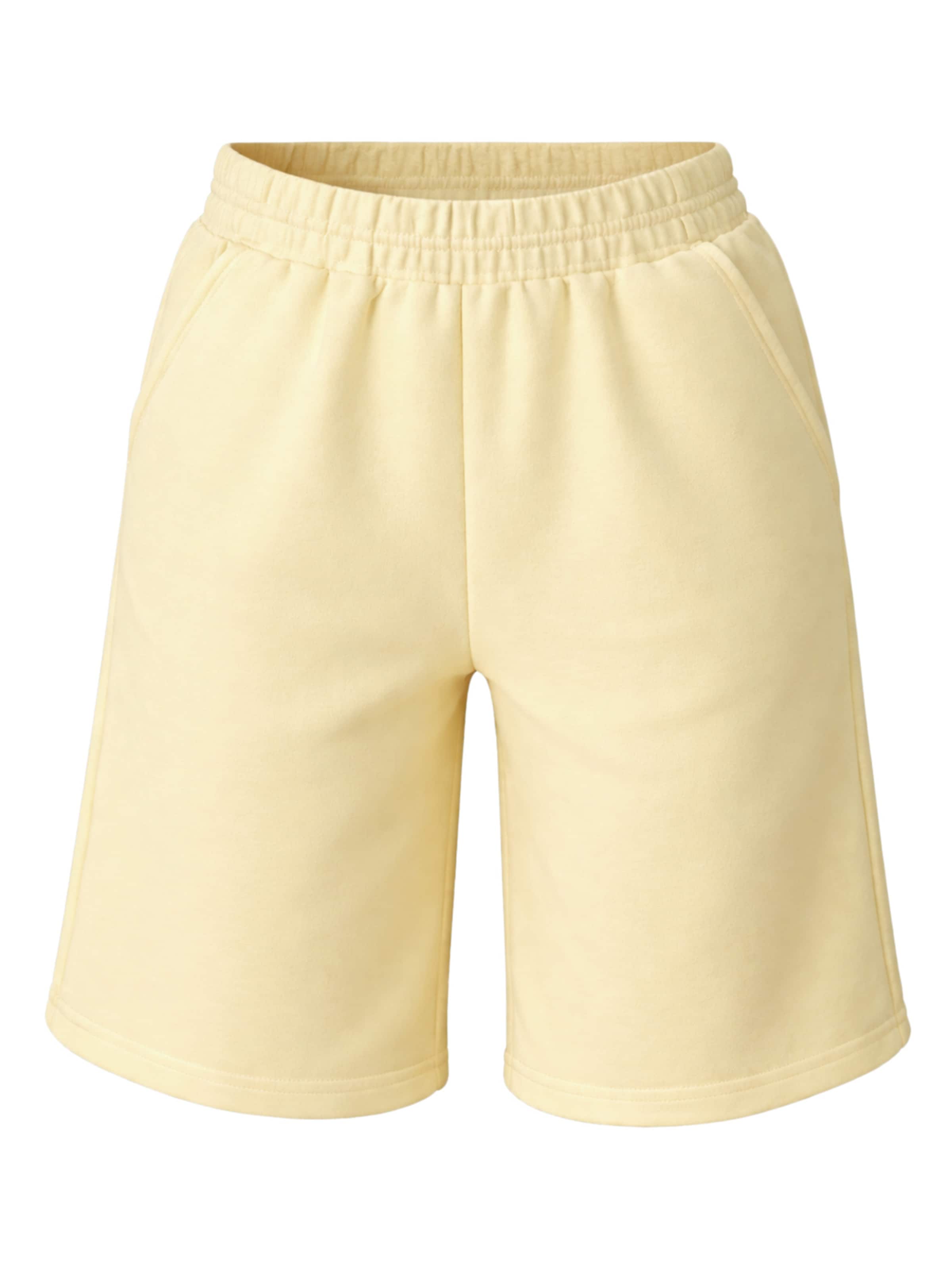 Vivisence Wide Leg Hose '9108'‌‌‌‌‌ in Gelb: Vorderseite