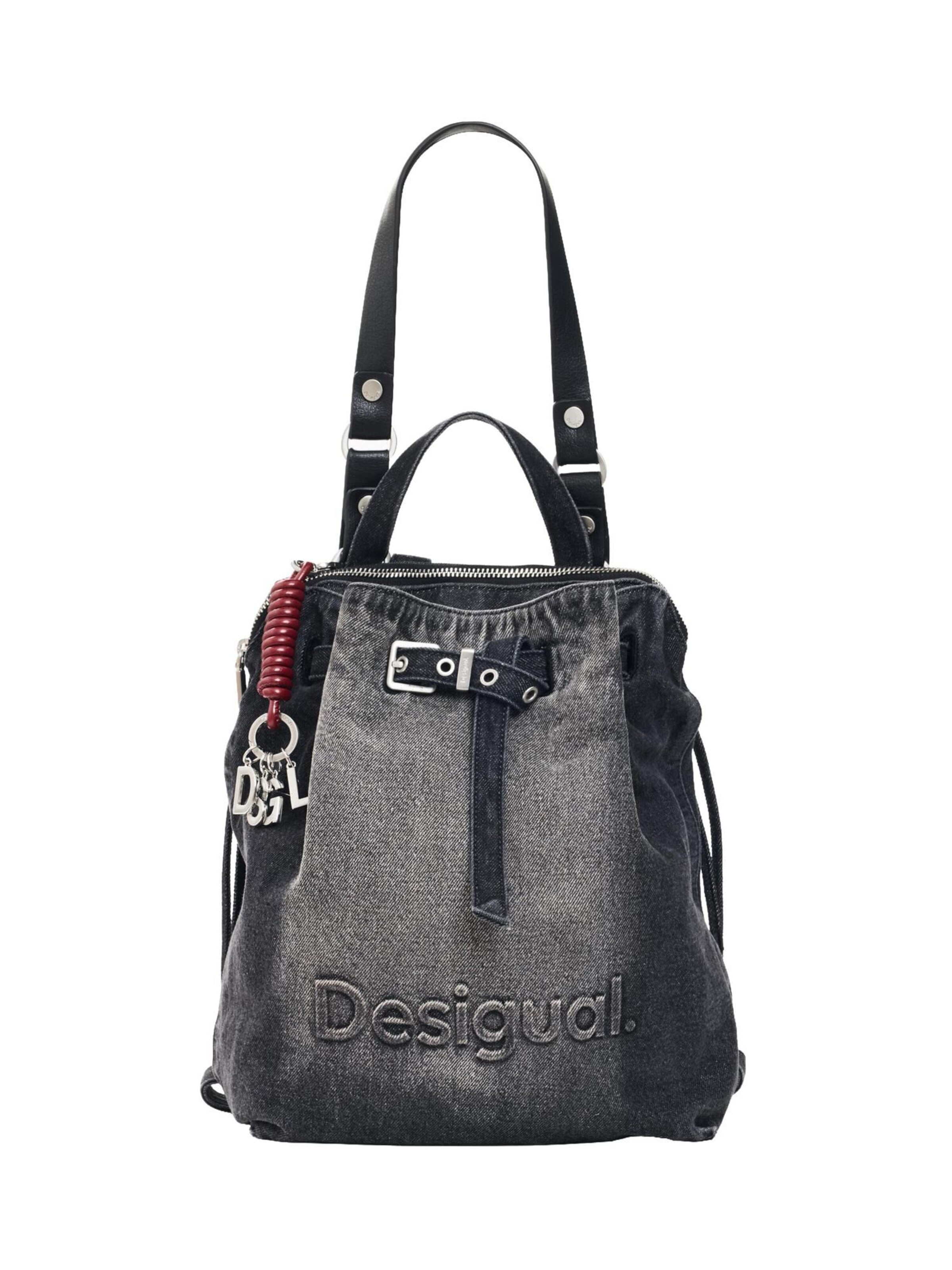 Zaino di Desigual in nero: frontale
