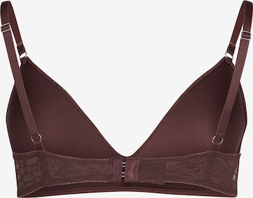 Triangle Soutien-gorge Skiny en marron