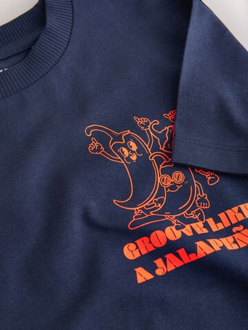 T-Shirt Next en bleu