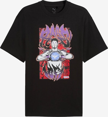 PUMA Toiminnallinen paita 'Melo Phoenix' värissä musta: etupuoli