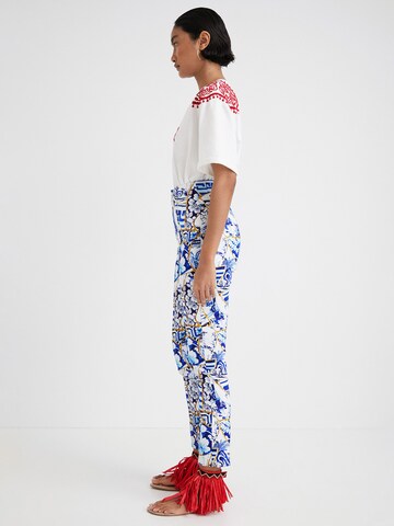 Desigual Slim fit Pants 'Lian' in Blue