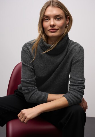 STREET ONE Pullover in Grau