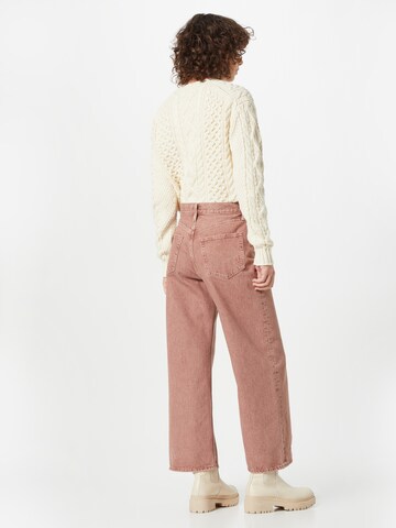 Polo Ralph Lauren Wide Leg Jeans in Pink